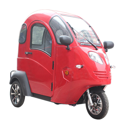 72V 20Ah Disabled 3 Wheel Electric Tricycle 1500W Enclosed Trike Motorcycle